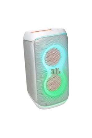 Partybox Club120 Beyaz Bluetooth Hoparlör ve 2'li Partybox Mikrofon
