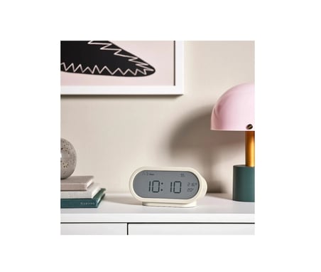 IKEA RÖDSTRÄFSE fonksiyonel saat , bej, 17x8x6 cm 