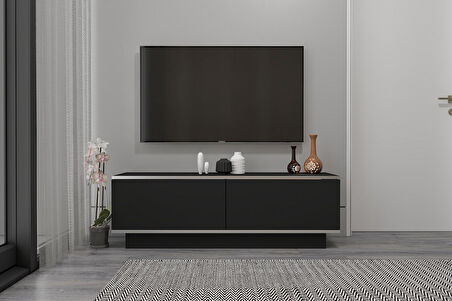 MOBİLYA GEZEGENİ ARES TV ÜNİTESİ 135 CM Siyah
