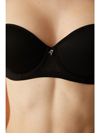 Penti Siyah Destekli Pop Up Dolgulu Sütyen