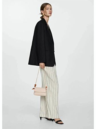 Mango Boncuklu Çapraz Çanta