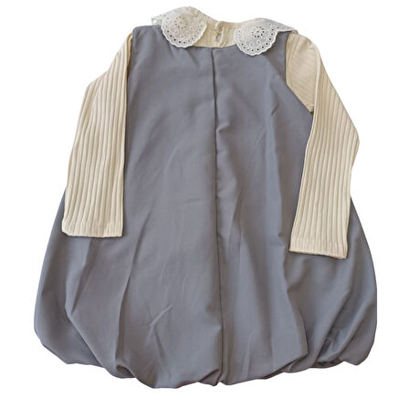 HAZEL 30102 BALON ELBİSE 4Y,5Y,6Y,7Y,8Y Kız