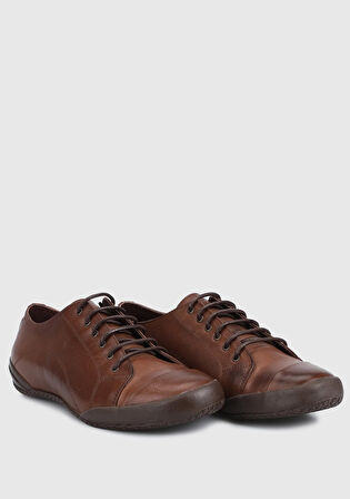 Kahve Deri Erkek Ayakkabı