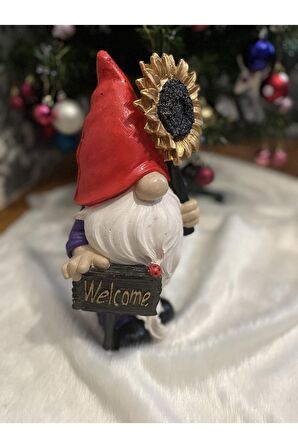 Yılbaşı Özel Welcome Dekoratif Biblo