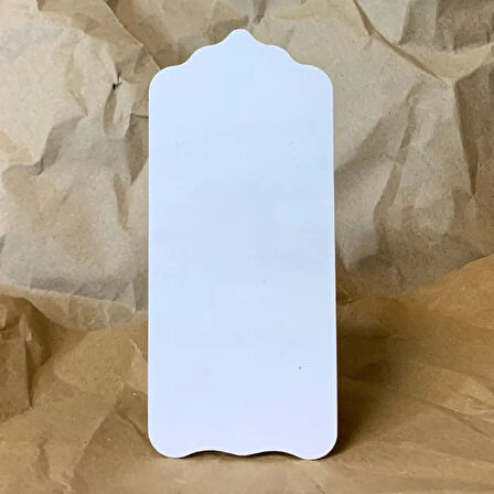 Uretti - Derya 2174 - El Yapımı Çini 0 Numara Kapı Süsü - 7 x 16 cm