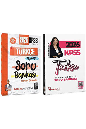 Hoca Kafası + İndeks 2026 KPSS Türkçe Soru Bankası 2 li Set - Öznur Saat Yıldırım Hoca Kafası + İnde