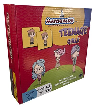 Matchingoo Eşleştirme Ve Hafıza Kartları: Teenage Girls