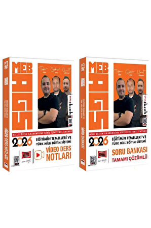 Yargı 2026 MEB-AGS Eğitimin Temelleri ve Türk Milli Eğitim Sistemi Video Ders Notları + Soru Bankası