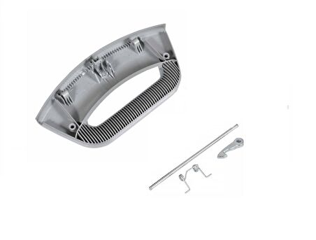 ARİSTON METALİK GRİ FMF923 MANDAL ÇAMAŞIR MAKİNESİ KAPAK MANDALI