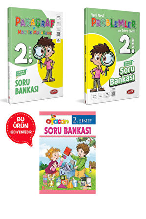 2.Sınıf Maarif Model Süreç Odaklı Karekod Çözümlü Paragraf + Problem ve Dört İşlem Soru Bankası
