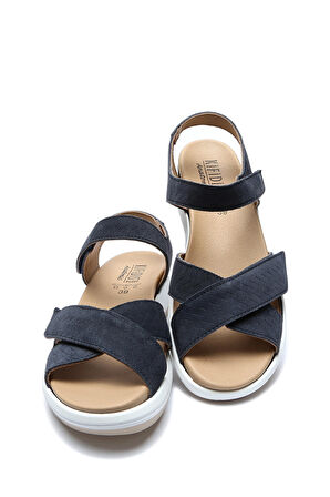 Maira 08 Ac-Kifidis Kadın Anatomik Nubuk Sandalet 36-41