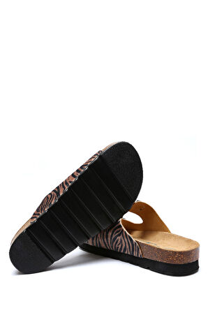 10260 Ch-Kifidis Soft Step Kadın Çift Bantlı Mantar Terlik 36-42