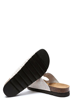 10260 Ch-Kifidis Soft Step Kadın Çift Bantlı Mantar Terlik 36-42