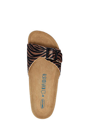 12726 Ch-Kifidis Soft Step Kadın Tek Bantlı Mantar Terlik 36-41