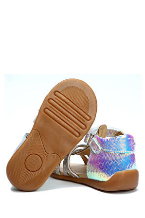 GA23008 Kifidis-Kids Kız Çocuk Deri Sandalet 19-23