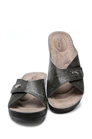 SIB160104 Kifidis-Natura Kadın Anatomik Deri Terlik 36-41