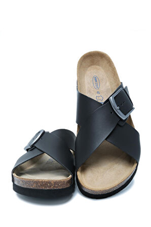 14591 Ch-Kifidis Soft Step Erkek Çapraz Bantlı Mantar Terlik 40-46