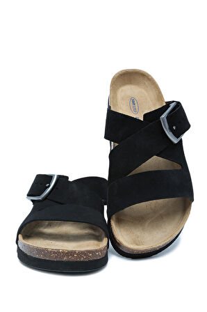 14446 Ch-Kifidis Soft Step Erkek Süet Deri Mantar Terlik 40-46