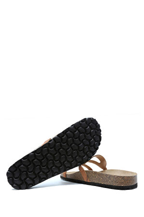 14596 Ch-Kifidis Soft Step Kadın Taşlı Mantar Terlik 36-41