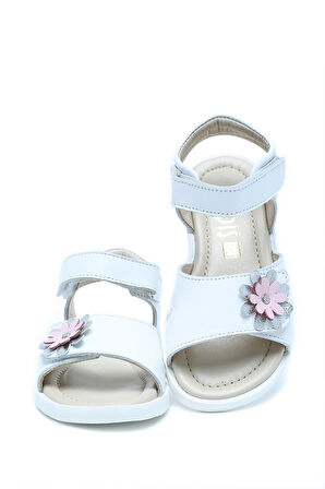 S24V010 Kifidis-Kids Kız Çocuk Deri Sandalet 25-30