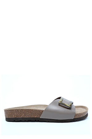 K10280DK Kifidis Soft Step Kadın Deri Mantar Terlik 36-41