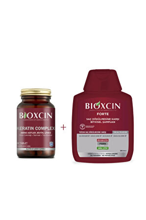 Keratin Complex 500 mg 60 Tablet + Fort 300ml Şampuan