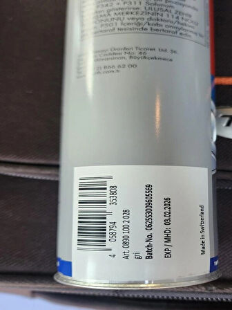 Würth Yapıştırıcı-Sızdırmaz Gri 300 ml / 360 gr
