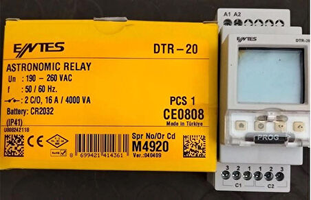 Entes DTR-20 Astronomıc Relay M4920