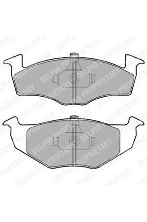 Ön Balata Polo 95-01 Fabıa 02-14 Cordoba 98-05 Gdb1274 17.30 Mm