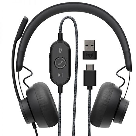 Logitech Zone Wired UC Kulaklık (981-000875)-(OUTLET ÜRÜN)