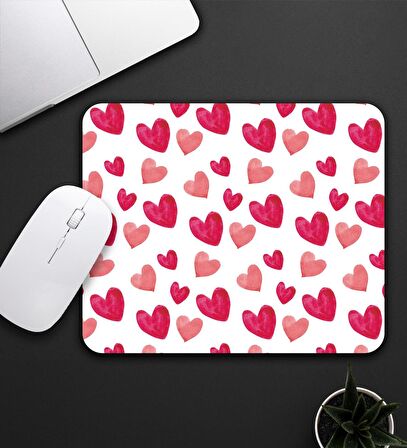 Kalpli Tasarım Mouse Pad 23x19cm Fare Altlığı Kaydırmaz Taban De581