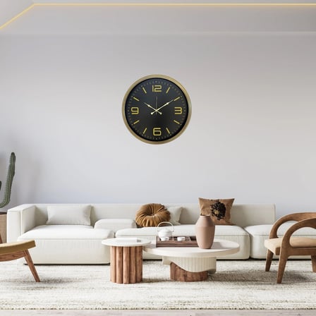 Bronze Prestij 52 x 52 Cm Duvar Saati iegxx