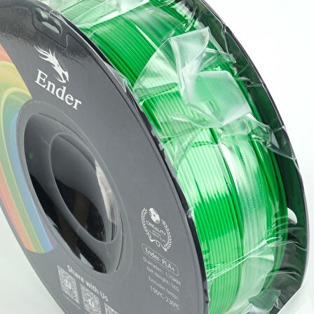 Creality Ender PLA+ Filament Yeşil 1.75mm 1kg