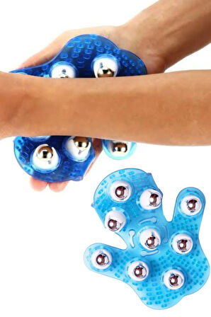 Akıllı 9 Bilyeli Masaj Eldiveni – Evde Spa Keyfi