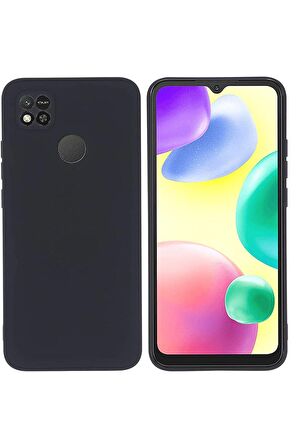 Xiaomi Redmi 9C Uyumlu içi Kadife Lansman Silikon Kılıf Full Koruma Sağlayan Kılıf