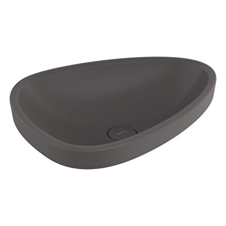 Bocchi Etna Tezgah Üstü Lavabo 58 cm Mat Antrasit 1112-020-0125
