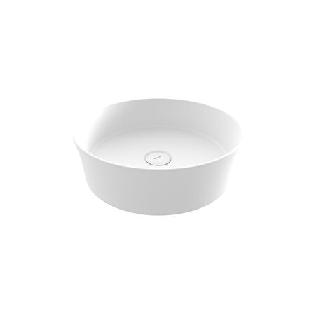 Bocchi Sottile Slim Çanak Lavabo 38 cm Mat Beyaz 1478-002-0125