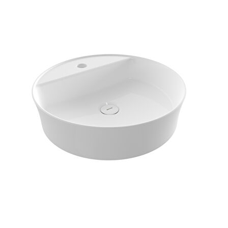 Bocchi Sottile SlimLine 45 cm Batarya Banklı Beyaz Lavabo 1599-061-0126