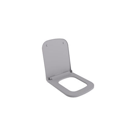 Bocchi Tutti Slim Klozet Kapağı Yavaş Kapanır Mat Gri A0334-006