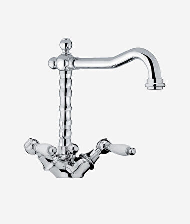 İtalyan Webert - Dorian Lavabo Bataryasi Krom-sifon Kumandali DO700301015