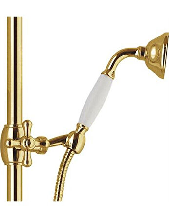 İtalyan Webert Dorian Banyo Bataryasi-duş Kolonu Ve El Duşu Seti̇ Altin