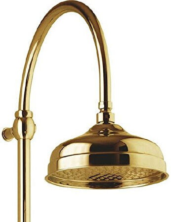 İtalyan Webert Karenina Banyo Bataryası Altın Swarovsky Taşli Duş Kolonu Ve El Duşu Seti̇