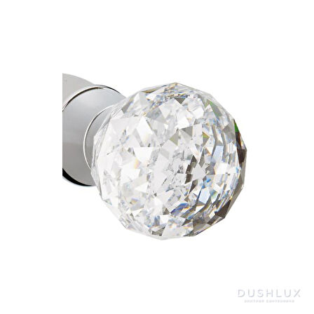 İtalyan Webert Karenina 3 Deli̇kli̇ Lavabo Bataryası Swarovsky Taşlı Krom Sifon Kumandali