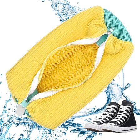 Özel Seri Banyo Ürünü Spor Eşyası Bakım Filesi File Ayakkabı Yıkama Torbası Mikrofiber Astarlı