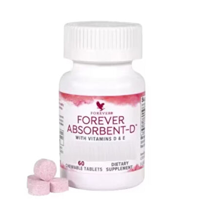 Forever Absorbent D - D ve E Vitamin İçerir- Takviye Edici Gıda