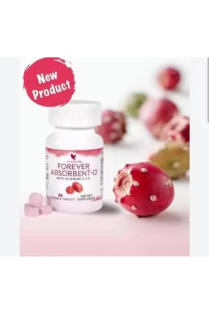 Forever Absorbent D ve E Vitamini İçeren Takviye Edici Gıda 60 Tablet