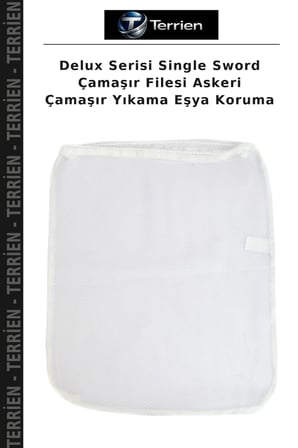 Delux Serisi Single Sword Çamaşır Filesi Askeri Çamaşır Yıkama Eşya Koruma