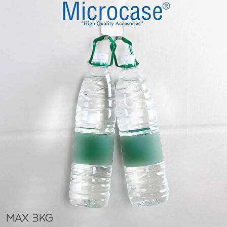 Microcase Çok Amaçlı Mutfak Banyo vb Alanlar için Metal Havlu Bornoz Askılık Kanca 1 Adet - AL4962