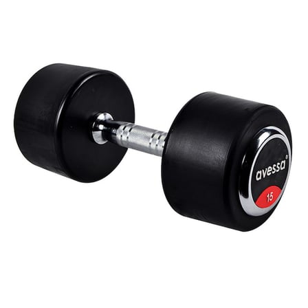 Özel Üretim MB-11312 15 kg Olimpik Dambıl Kauçuk Kaplı Spor Aleti Ağırlık Çalışması Güç Sporu