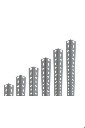Raffar 9 Katlı Galvaniz Çelik Raf. Depo, Kiler, Dosya Rafı 0.70 Mm